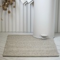 house doctor hempi petit tapis chanvre descente lit gris 60 x 90 cm