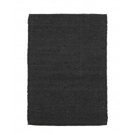 Tapis descente de lit chanvre House Doctor Hempi noir