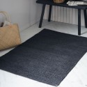 Tapis descente de lit chanvre House Doctor Hempi noir