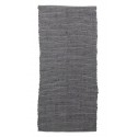 tapis descente de lit chindi gris house doctor 70 x 160 cm