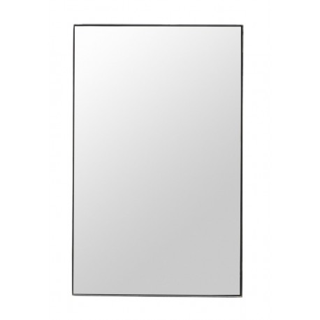 miroir rectangulaire acier brut industriel house doctor raw