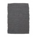 petit tapis descente de lit chindi gris house doctor 60 x 90 cm