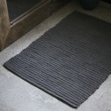 petit tapis descente de lit chindi gris house doctor 60 x 90 cm