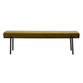 Banc chic velours métal House Doctor Lao