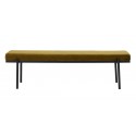 Banc chic velours métal House Doctor Lao