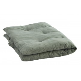 madam stoltz matelas gaddiposh coton vert imprime rayures