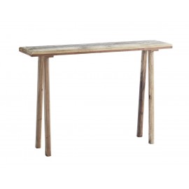 madam stoltz table console rustique bois recycle style campagne