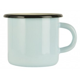 Tasse gobelet métal émaillé IB Laursen bleu