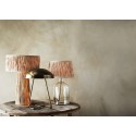 madam stoltz lampe de table raphia naturel style retro vintage