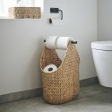 Porte-papier WC panier tressé naturel  jacinthe d eau House Doctor Paper