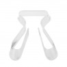 umbra magino table appoint acrylique transparent chevet range magazines