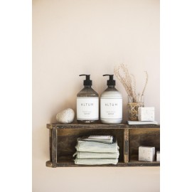 Indisches Doppelregal aus Ziegelsteinholz von IB Laursen