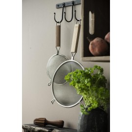 patere 3 crochets vintage campagne retro metal forge noir ib laursen