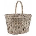 panier de pique nique tresse ovale saule gris ib laursen