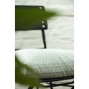 housse carree galette de chaise vert clair pastel imprime ib laursen