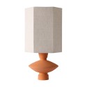 hk living pied de lampe de table design gres terre cuite