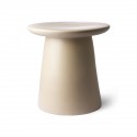 Table d'appoint ronde design grès HK Living