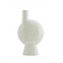 madam stoltz vase design retro gres blanc