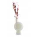madam stoltz vase design retro gres blanc