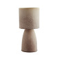 madam stoltz cache pot design retro gres beige marron
