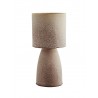 madam stoltz cache pot design retro gres beige marron
