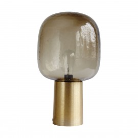 Lampe de table verre métal House Doctor Note