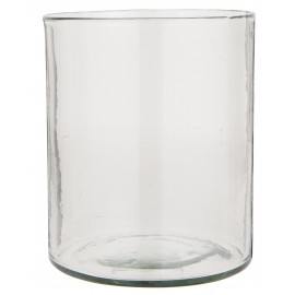 vase large verre hurricane porte bougie ib laursen