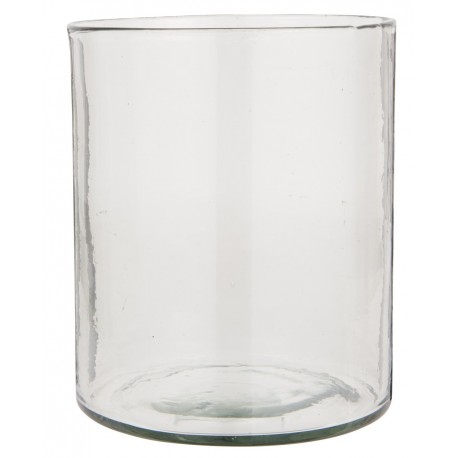 Vase large verre hurricane porte-bougie IB Laursen
