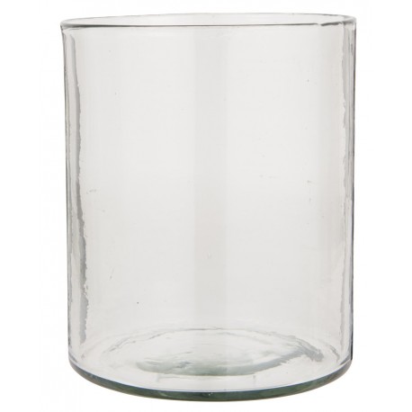 vase large verre hurricane porte bougie ib laursen