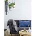 bloomingville porte plante cache pot suspendu metal dore