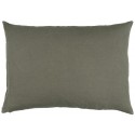 taie d oreiller rectangulaire lin gris taupe 50 x 70 cm ib laursen