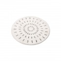 Tapis rond coton HK Living Swirl