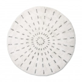 Tapis rond coton HK Living Swirl