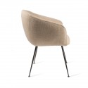 Fauteuil de table confortable Pols Potten Buddy beige