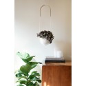 Jardinière suspendue design Umbra Bolo Planter blanc