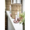 photophore ronde bois de bambou ib laursen set de 2