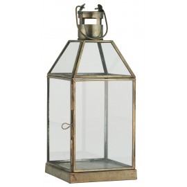 lanterne vitree metal dore laiton antique ib laursen