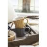 Mug côtelé faïence IB Laursen Mynte jaune