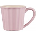 Mug côtelé grès IB Laursen Mynte rose