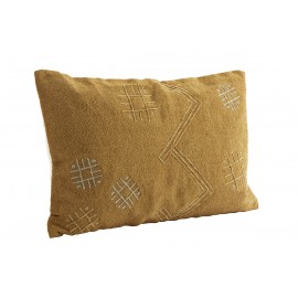 Housse de coussin coton jute Madam Stoltz