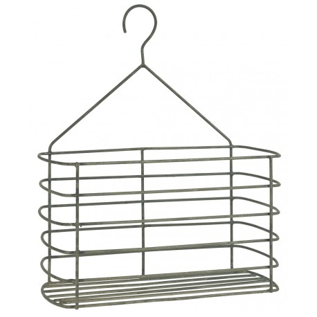 petit rangement suspendu panier metal filaire style brut ib laursen