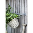 jardiniere de balcon a suspendre osier tresse doublure ib laursen