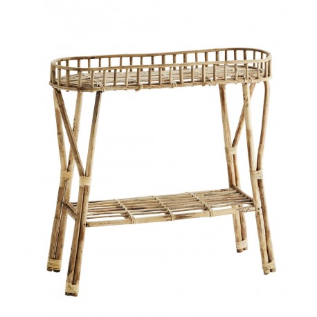 table console en tiges de bambou style retro madam stoltz
