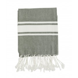 Grünes Fouta-Handtuch von Madam Stoltz