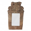 bloomingville petit miroir bois sculpté indien recycle hoda