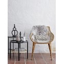 bloomingville chaise fauteuil lounge rotin tresse naturel amira