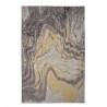 bloomingville tapis motif design contemporain degrade jaune gris