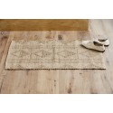 petit tapis naturel motif jute jonc de mer nordal amaya