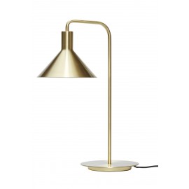 Design-Tischlampe aus Messing und Metall von Hübsch