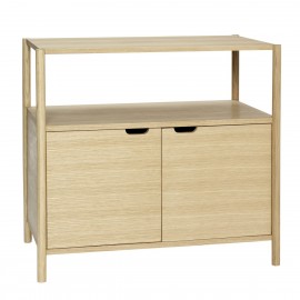 Meuble de rangement scandinave bois Hübsch